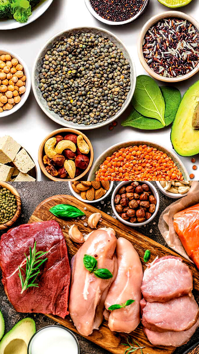The difference between Animal Proteins and Plant Proteins